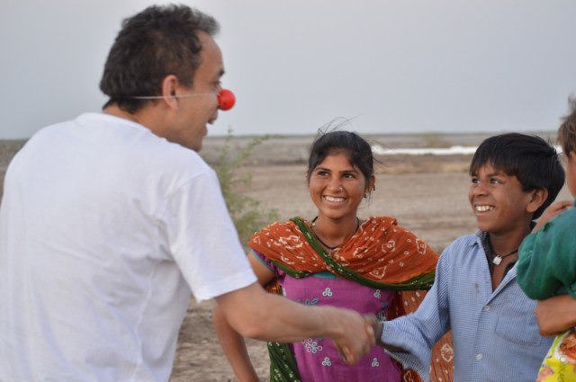 Going Back. Meeting the salt pan community again in early 2014.